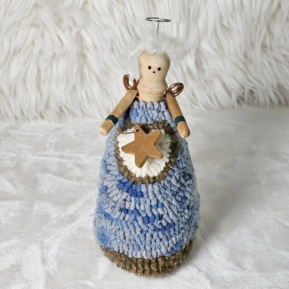 Vintage Holiday Ornament Angel - Picture 1 of 12